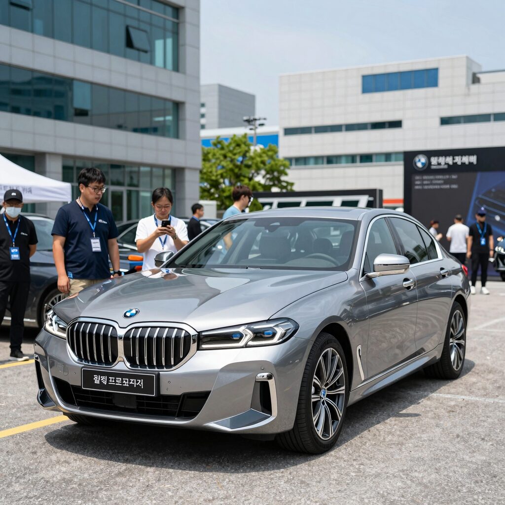 BMW 7월 프로모션 시승 행사 차량 이미지