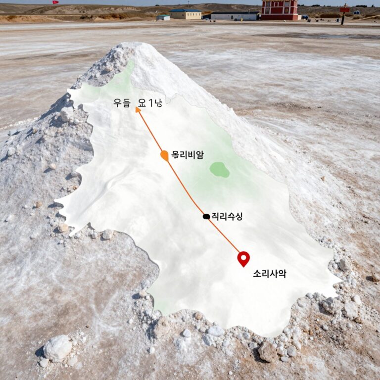 볼리비아 우유니 소금사막 위치 지도 및 투어 루트