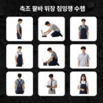 청소알바 흉기위협 사건 분석 청소 알바 위장 침입 범행 수법을 단계별로 나타낸 모식도