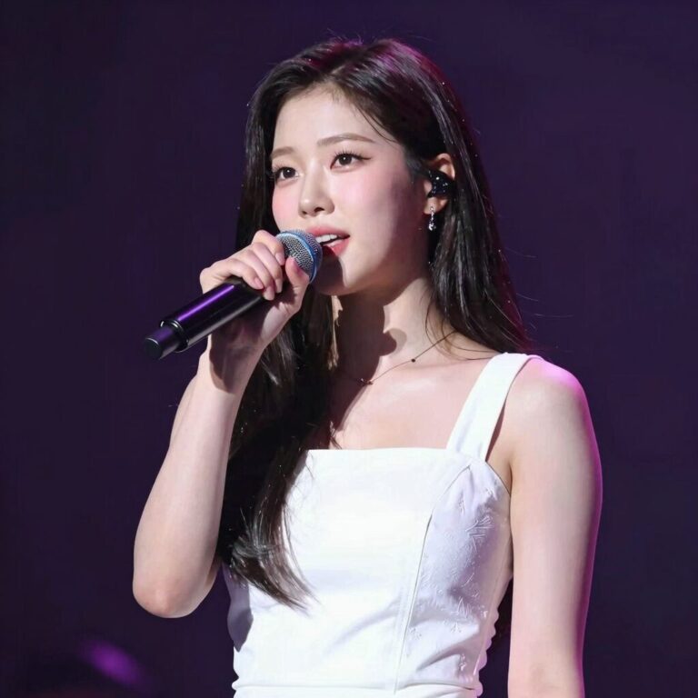 가수 최유나가 무대에서 마이크를 잡고 노래하는 모습, 그녀의 나이와 데뷔 시기를 떠올리게 하는 대표 이미지