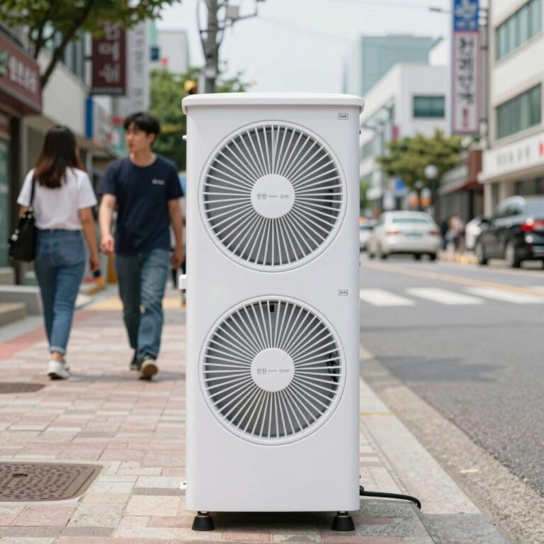선풍기 안전 사용을 위한 거리와 환기 방법