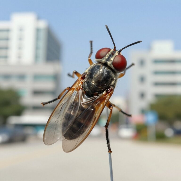 초파리 알 확대 사진 부화 직전 붉은색 눈이 보임