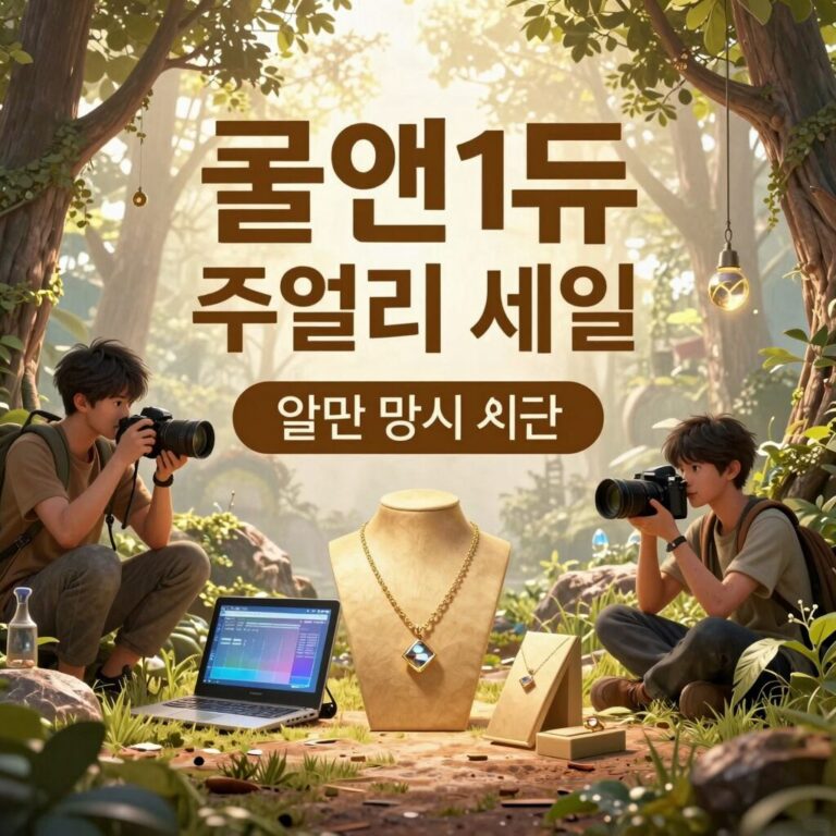 골든듀 주얼리 세일 이벤트 배너 이미지