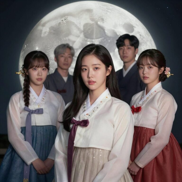 해를 품은 달 주요 배우들 김수현 한가인 정일우 등 단체 사진
