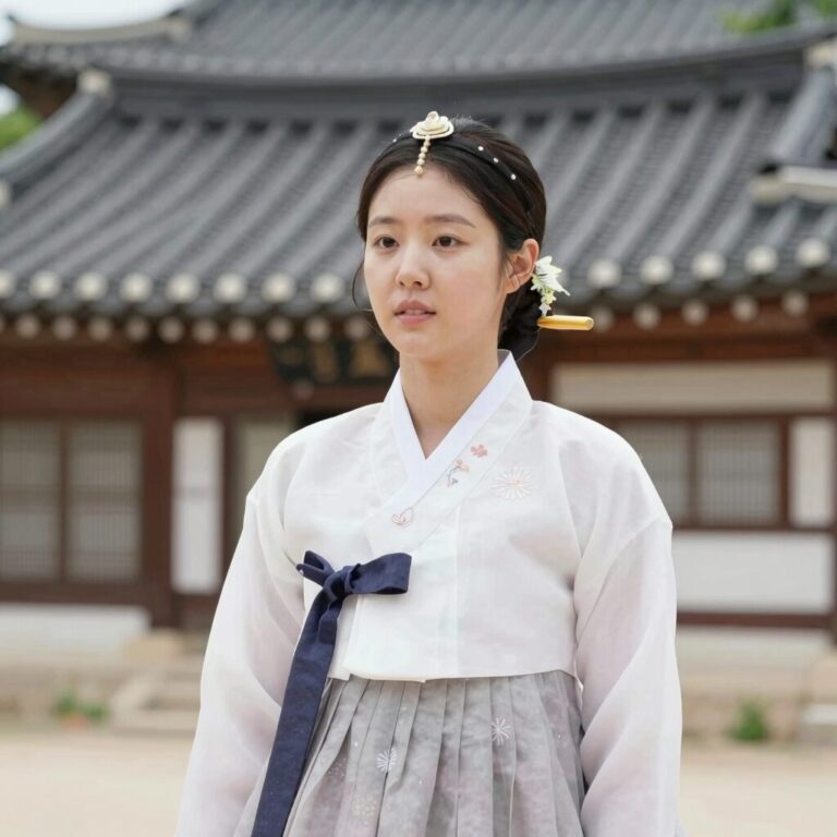 개그우먼 한윤서 고향 수원 화성 앞에서 찍은 사진