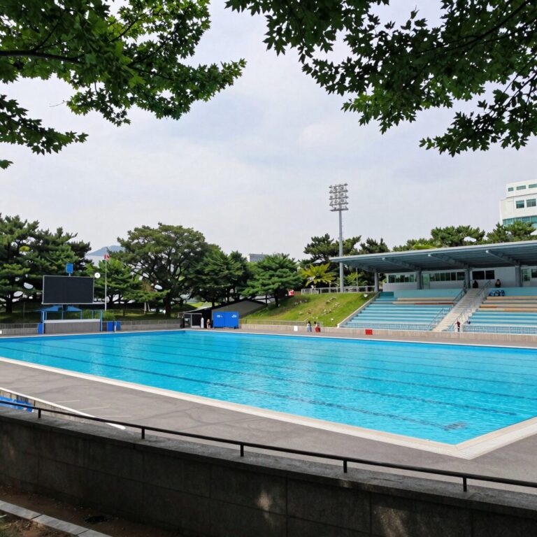 2026년 한강공원 뚝섬수영장 전경