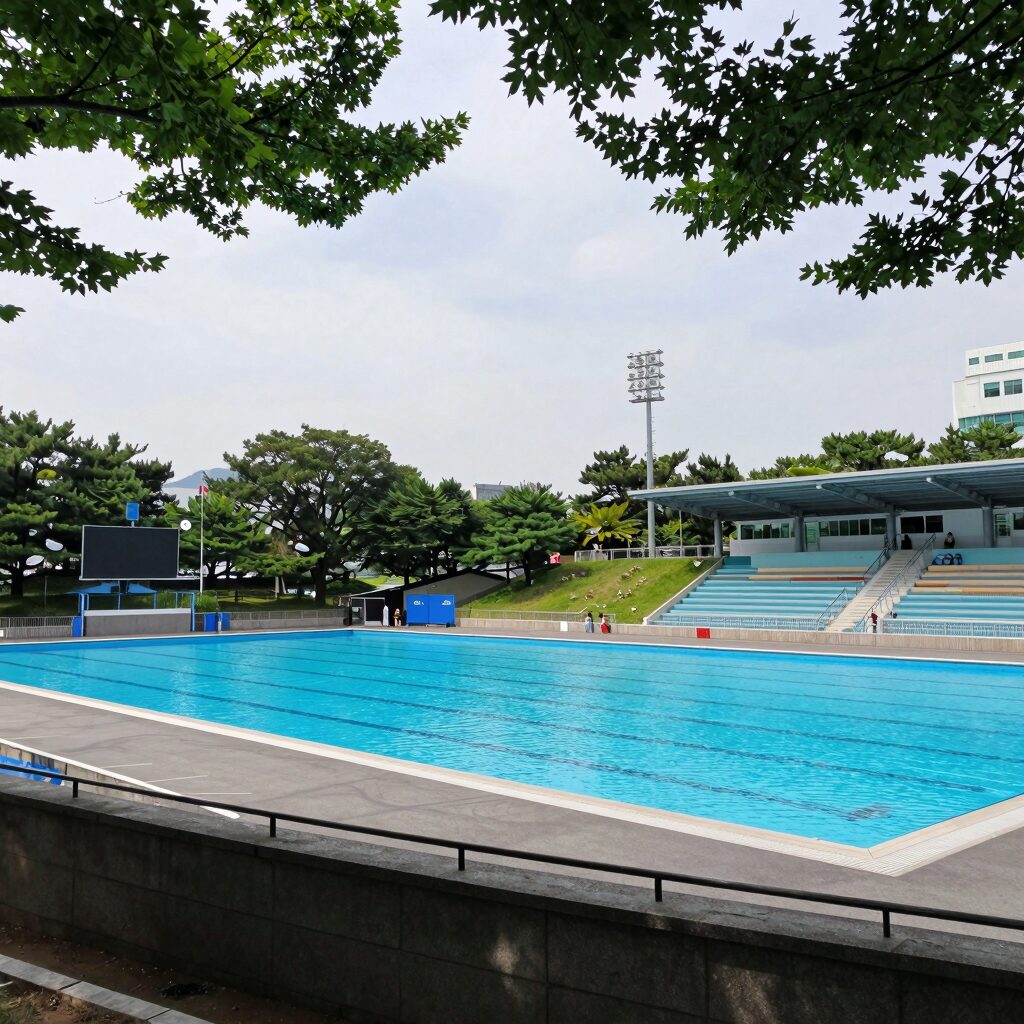 2026년 한강공원 뚝섬수영장 전경