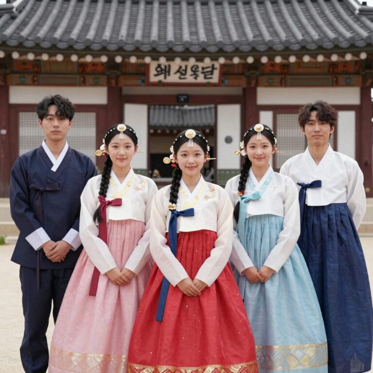 기쁜 우리 좋은 날 주요 등장인물 단체 사진