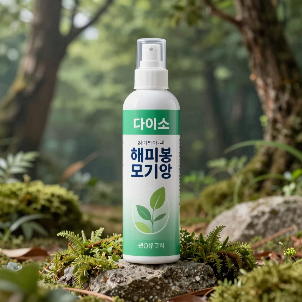 다이소 해피홈 모기약 에어로솔 제품 사진