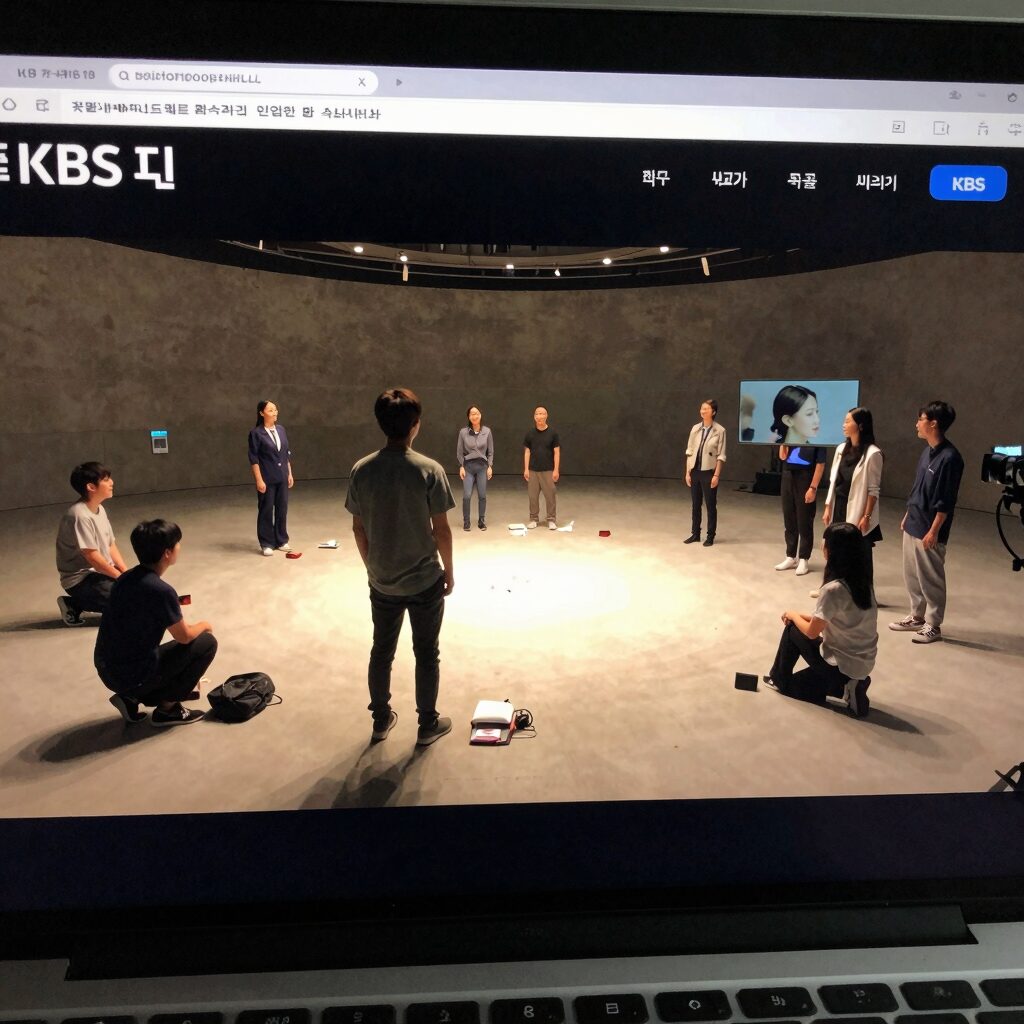 인간극장 다시보기 화면 KBS 웹사이트 모습