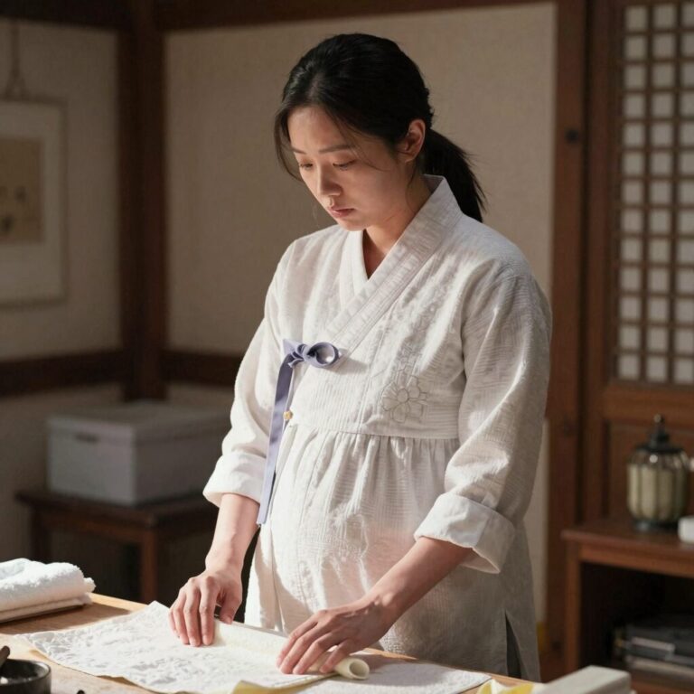레이디제인 남편 임현태가 임신 체험복을 입고 청소하는 모습