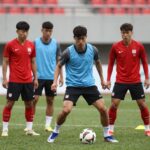 이란 피파랭킹 20위 G조 전력 분석 2026 월드컵 이란 축구 국가대표팀 선수들이 훈련중인 모습