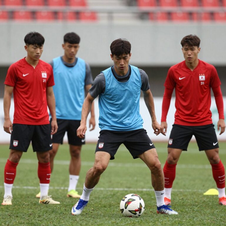 2026 월드컵 이란 축구 국가대표팀 선수들이 훈련중인 모습
