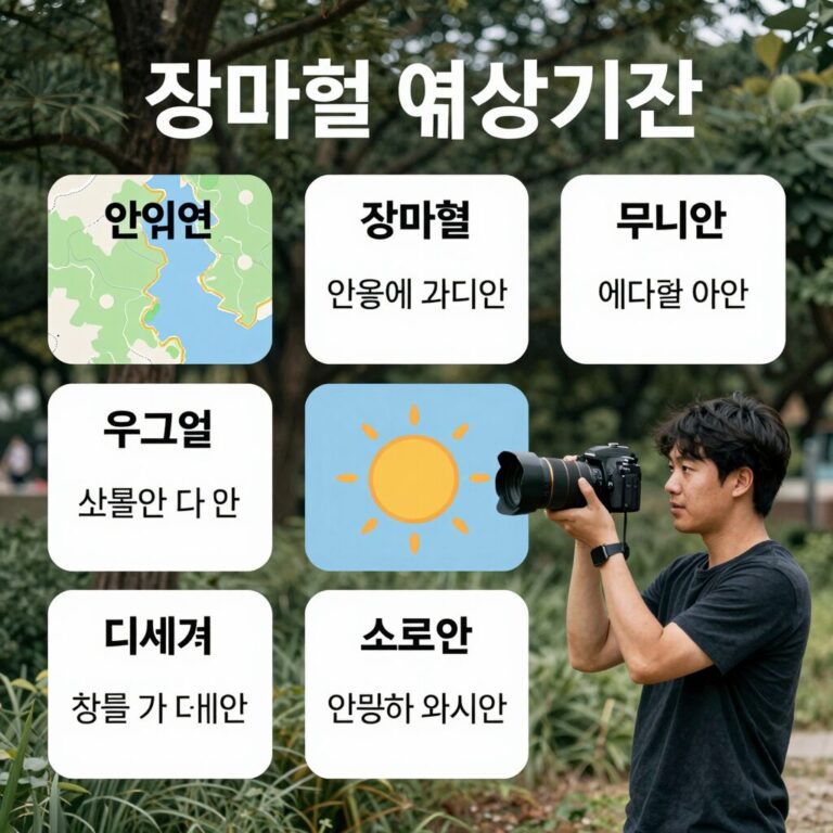 2026년 장마철 예상 기간과 특징을 설명하는 인포그래픽