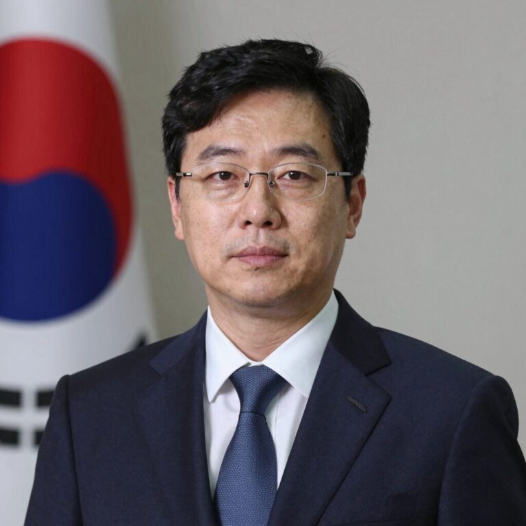 정점식 국회의원 프로필 사진, 검사 출신 3선 의원의 차분한 표정