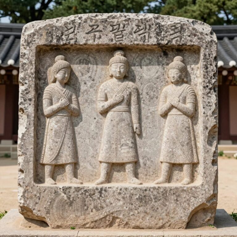 무령왕릉 진묘수 국보 제162호 돌조각
