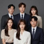 신입사원 강회장 출연진 단체 사진 이준영 손현주 이주명 전혜진 진구