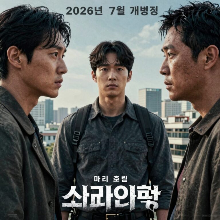 2026년 7월 개봉예정영화 7편의 포스터가 나란히 배열된 이미지. 마티 슈프림, 호프, 스파이더맨 등이 보인다.