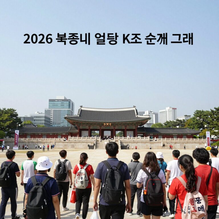 2026 북중미 월드컵 K조 순위 분석 그래픽
