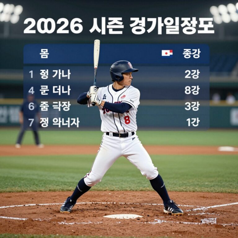 기아타이거즈 2026 시즌 경기 일정표 홈경기 원정경기 정리