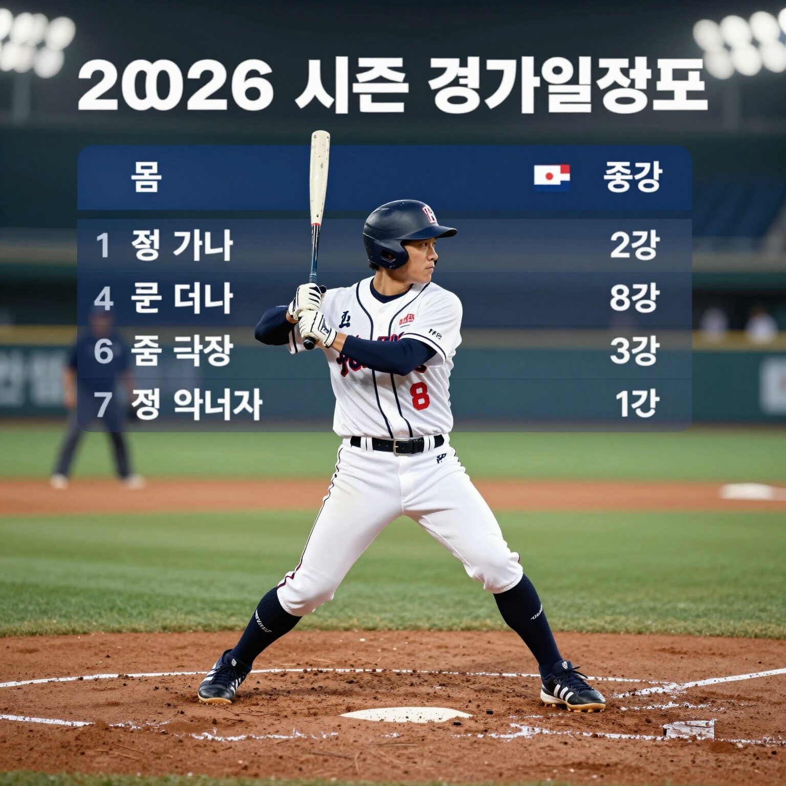 기아타이거즈 2026 시즌 경기 일정표 홈경기 원정경기 정리