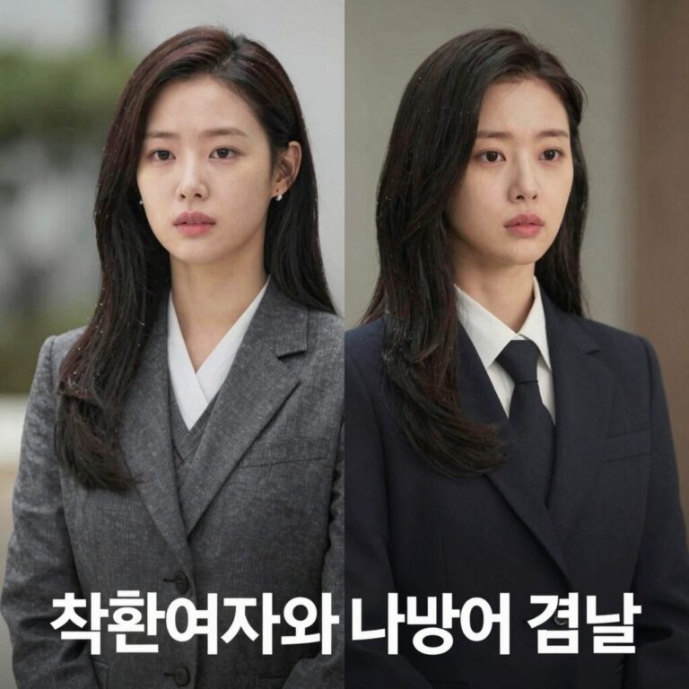 착한여자와 나쁜여자의 결말을 비교한 드라마 장면 구성 이미지