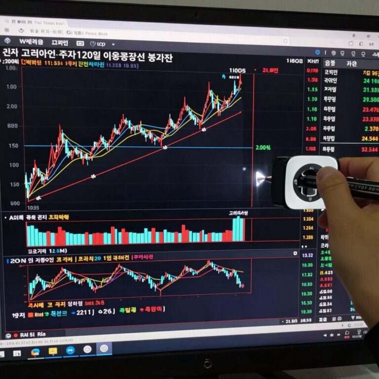 고려아연 주가 일간차트 120일 이동평균선 붕괴 분석
