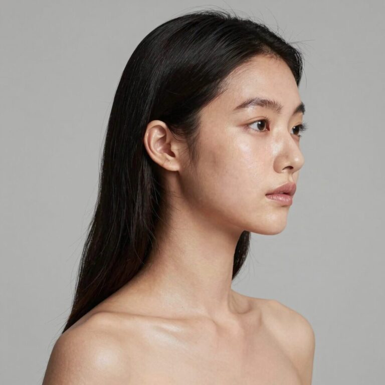 모델 이소라 최근 프로필 사진으로 우아한 자태와 탄탄한 피부가 돋보인다