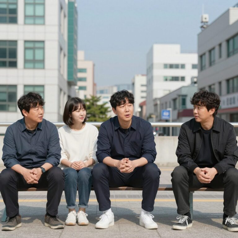 이태구 배우가 연기 인사이트를 전하는 모습