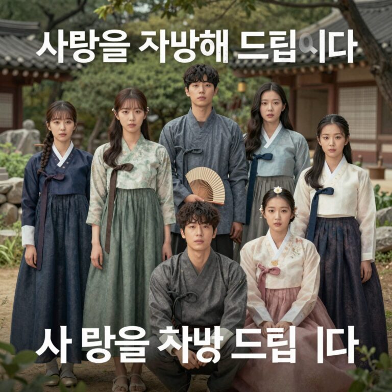 사랑을 처방해 드립니다 등장인물 단체 포스터