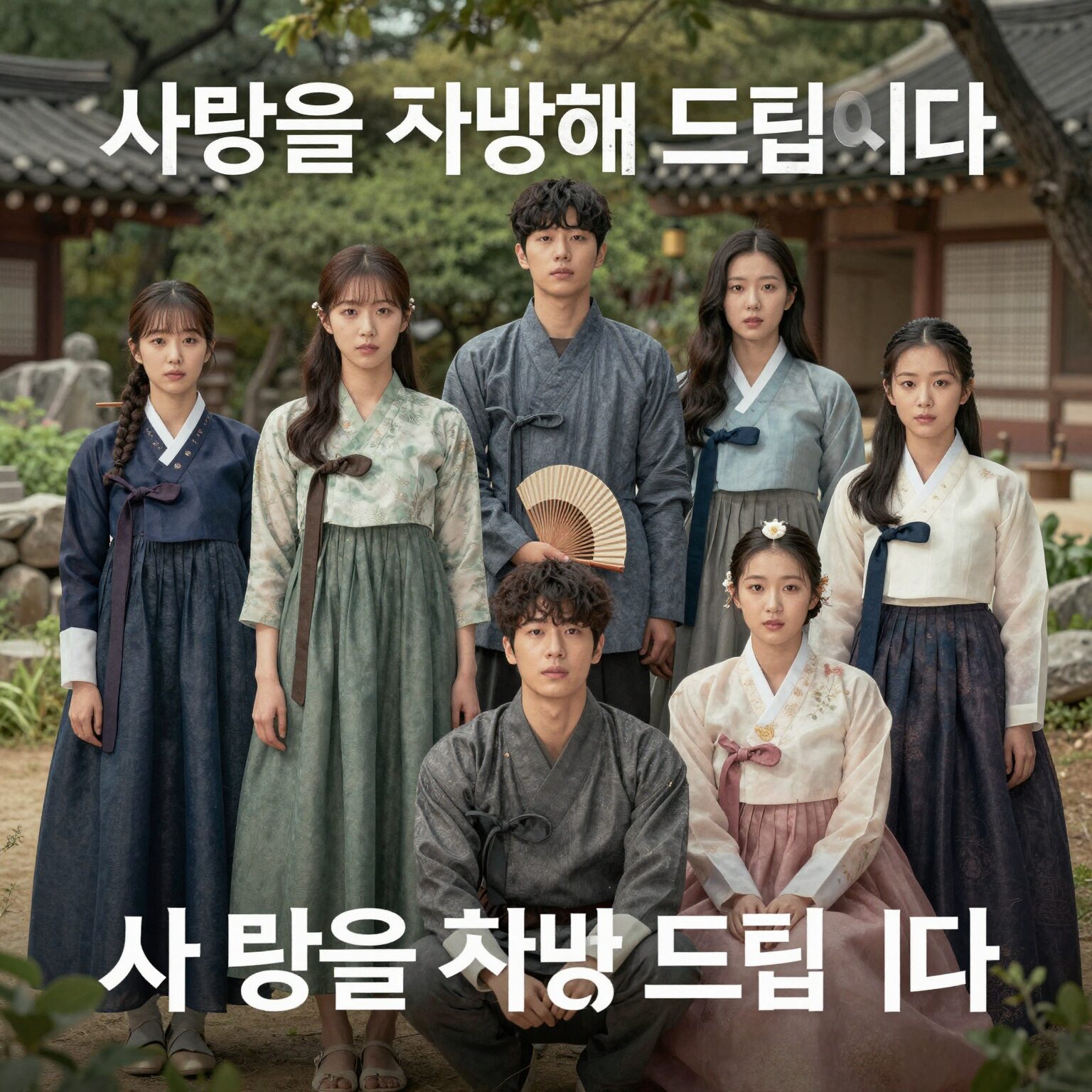사랑을 처방해 드립니다 등장인물 단체 포스터