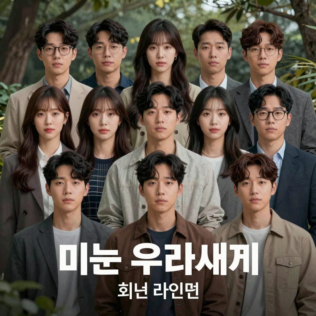 미운 우리 새끼 출연진 최신 라인업 단체 사진