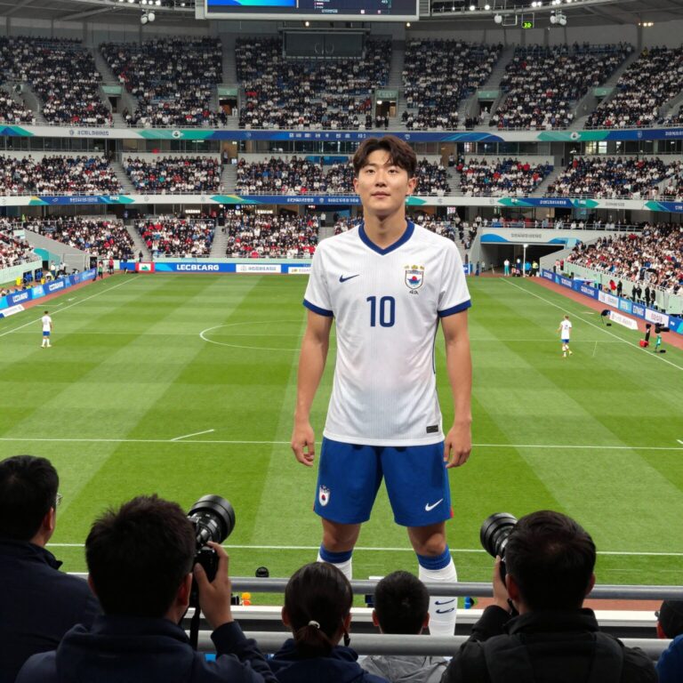 엘링 홀란이 이끄는 노르웨이 대표팀과 이라크 대표팀의 2026 월드컵 I조 경기 장면