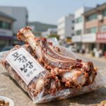 남겨서 뭐하게 포천이동갈비 남은 고기 활용 꿀팁 포천이동갈비 남은 고기를 포장한 모습