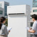 삼성 에어컨 서비스센터 전화번호와 AS 예약 방법을 안내하는 이미지