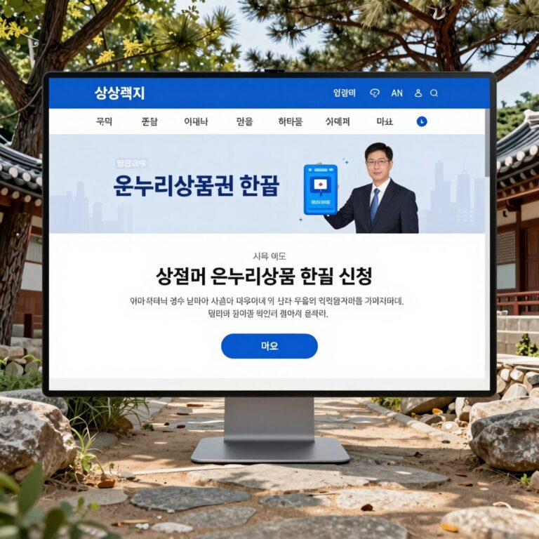 삼성전자 온누리상품권 환급 신청 페이지 화면