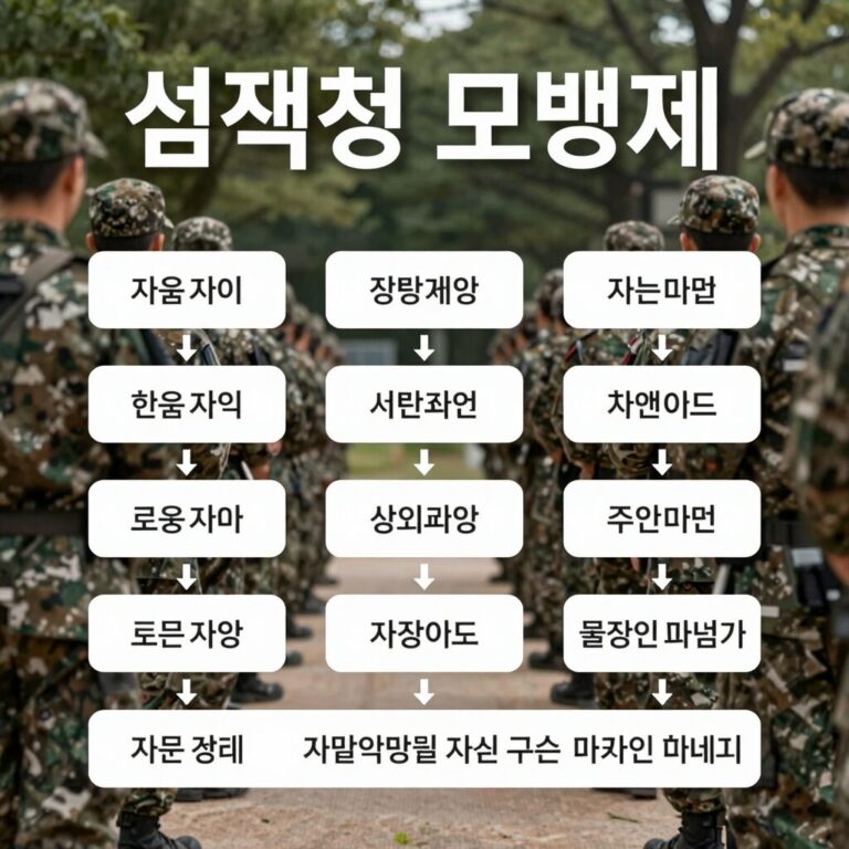 선택적 모병제 개념도 - 지원자가 선발 과정을 거쳐 군 복무를 하는 구조