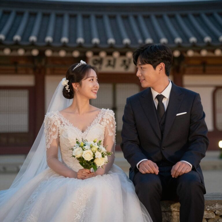 서인영과 최지훈 대표의 결혼식 모습