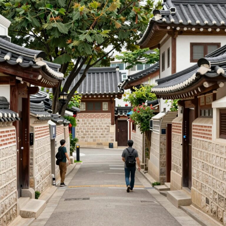 서대문 영천시장 입구와 골목 풍경