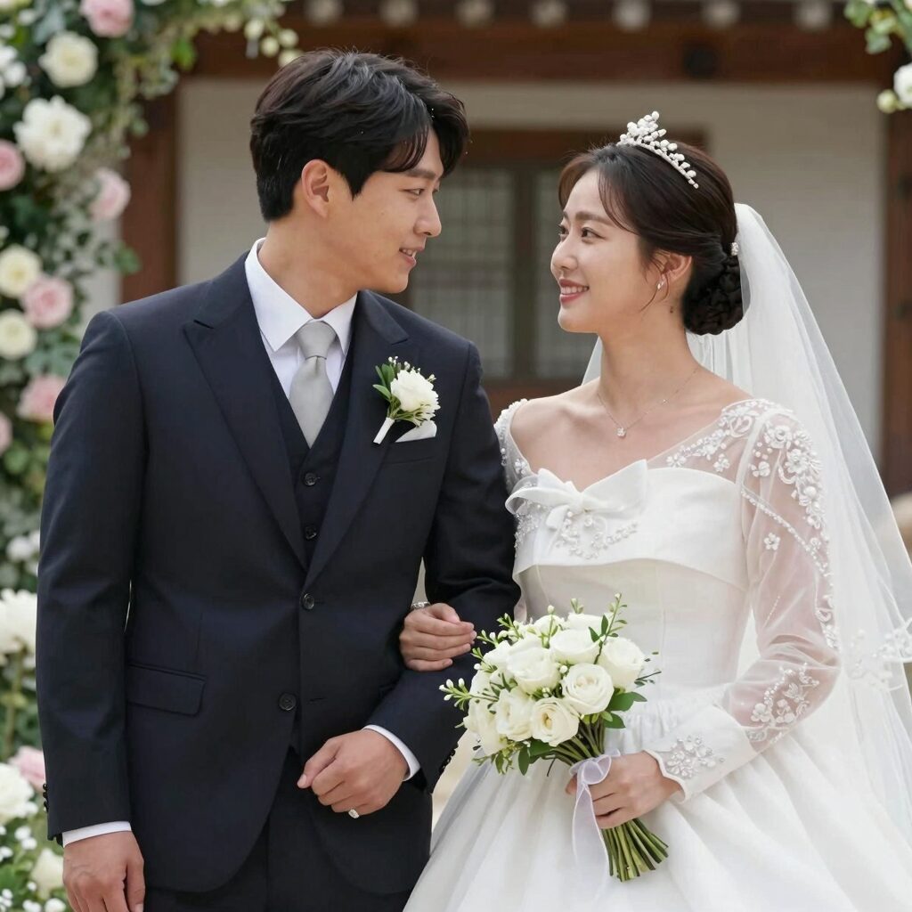 서인영과 최지훈의 결혼식 사진