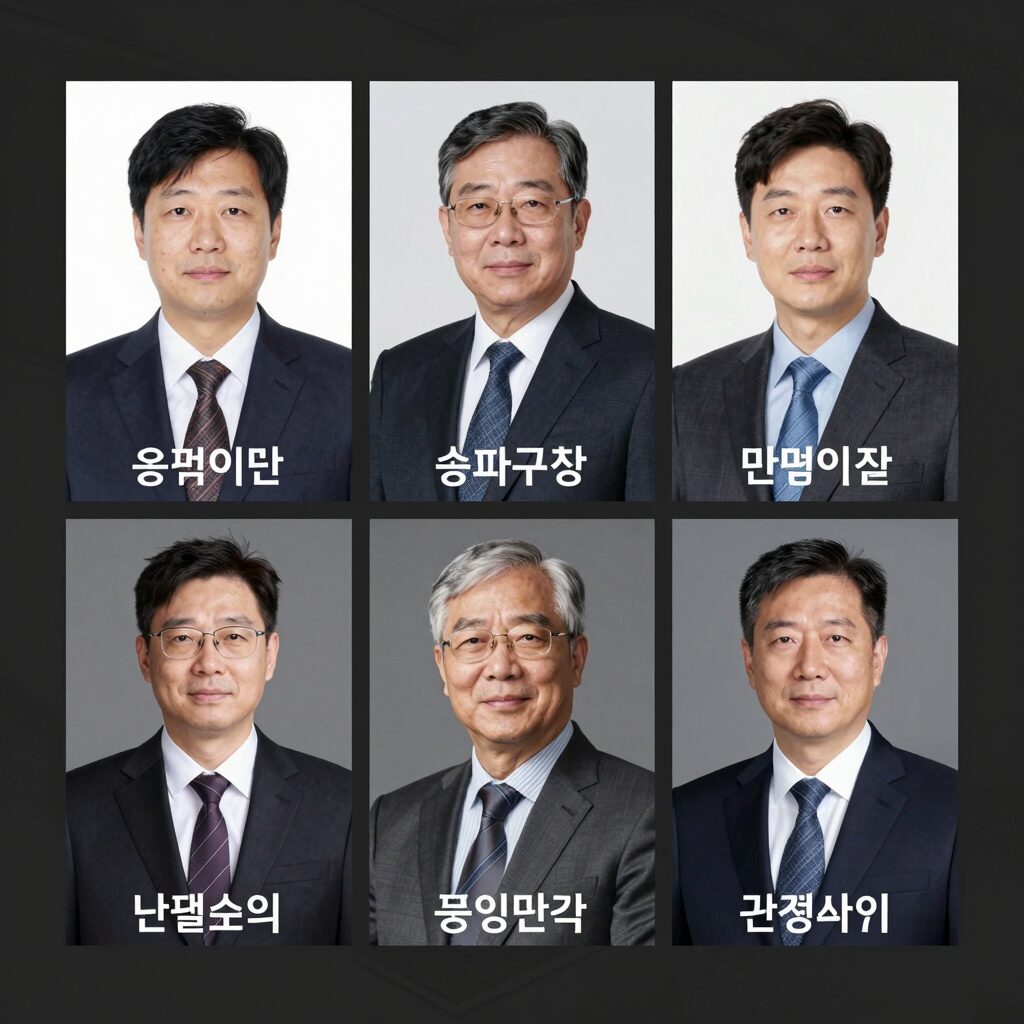 송파구청장 후보들의 주요 공약을 한눈에 비교한 표