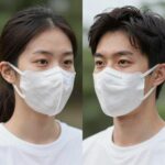 여름용 마스크 비교 사진