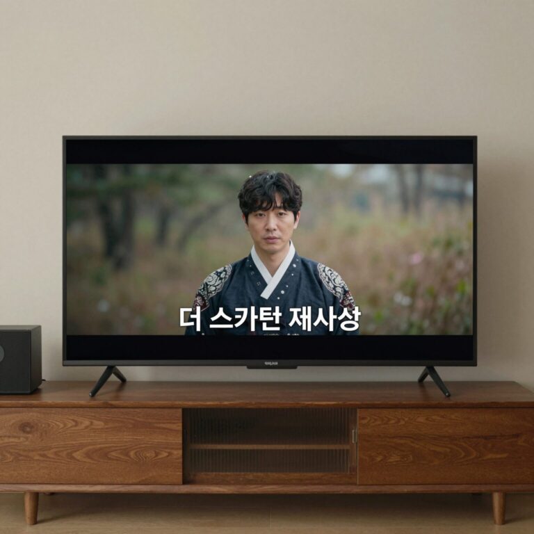 더 스카웃 재방송 시청 화면