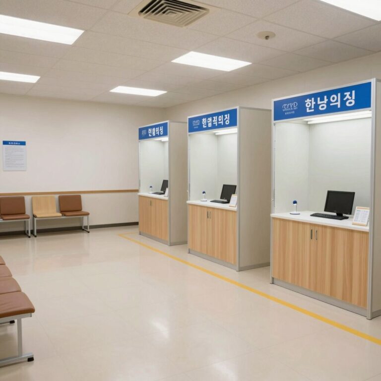 안양 헌혈의집 내부 깔끔한 대기 공간과 헌혈 부스 모습