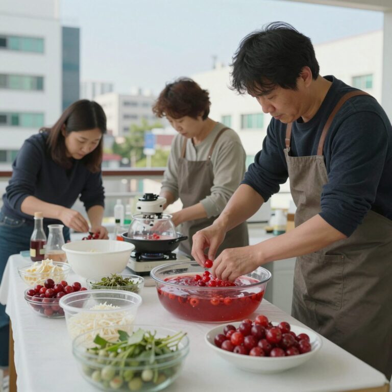 아로니아 효소 만들기 재료와 발효 과정