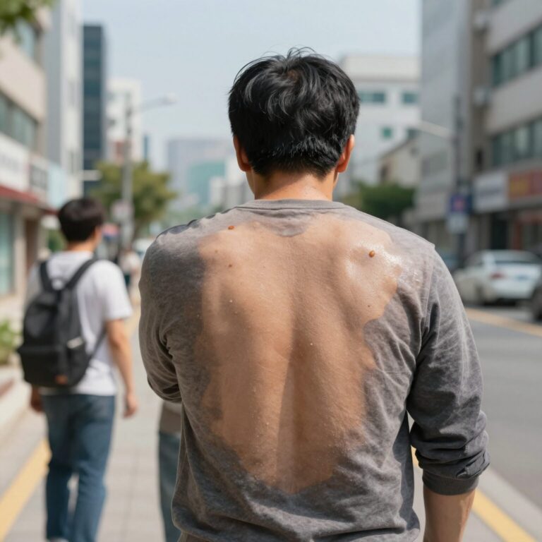땀냄새 원인 세균 증식과 해결 방법