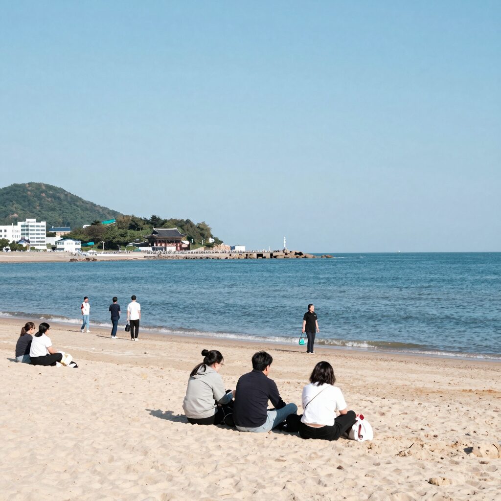 양양 송이닭강정 낙산해수욕장 포장 후기
