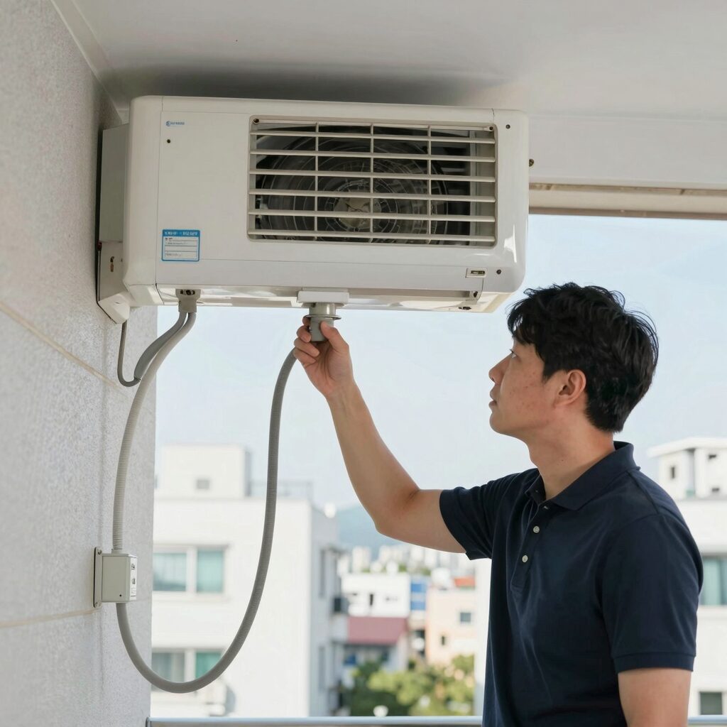 에어컨 배수호스 막힘 자가 점검 방법