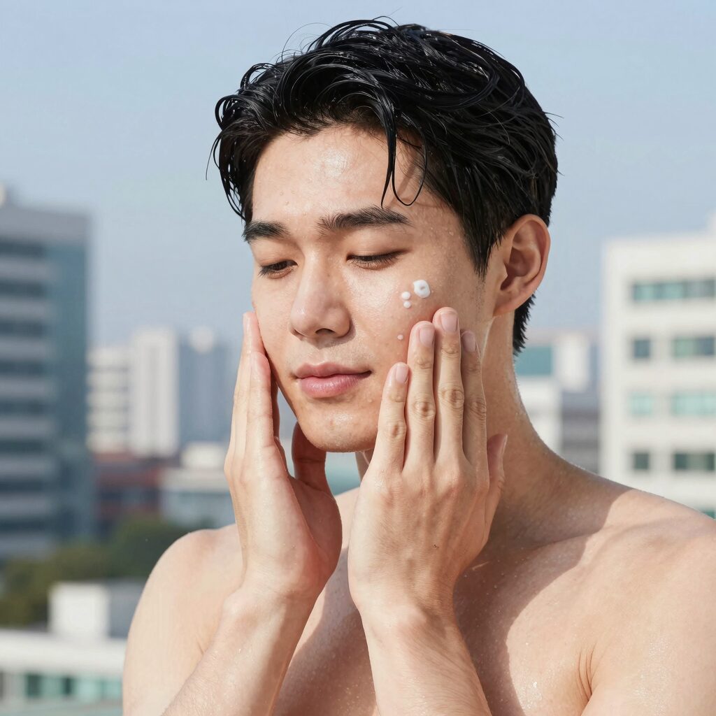 피부 탔을때 찬물 샤워와 알로에베라 바르는 응급처치 방법