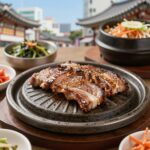 경주 보문단지 삼겹살 맛집 두 곳을 가다 보문민속식당 솥뚜껑에 구운 포크밸리 삼겹살과 푸짐한 반찬